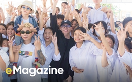 Về quê cùng &quot;người miền núi chất&quot; Double2T: Lần đầu đem tiền cho mẹ, mang cúp tặng cha và hát trước hàng nghìn người!