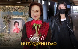 Lễ hỏa táng nữ sĩ Quỳnh Dao: Lâm Tâm Như thất thần, Triệu Vy có động thái đặc biệt