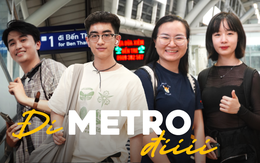 Gen Z rủ nhau đi làm bằng tuyến metro số 1 của TP.HCM: Chưa uống hết ly nước đã tới nơi