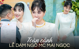 Toàn cảnh lễ dạm ngõ của MC Mai Ngọc: Cô dâu bật khóc, chi tiết lộ thái độ nhà chồng mới gây chú ý!