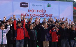 CHIN-SU "Một triệu bữa cơm có thịt" năm thứ 2: Tiếp sức trò nghèo vùng cao đến trường