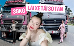 Nữ tài xế Gen Z Thái Nguyên nặng 38kg lái xe tải 30 tấn khắp miền Bắc: Thời gian mình ở trên xe còn nhiều hơn ở nhà