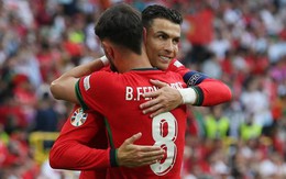 Ronaldo kiến tạo, Bồ Đào Nha ngạo nghễ đi tiếp vào vòng 1/8 Euro 2024 với ngôi đầu