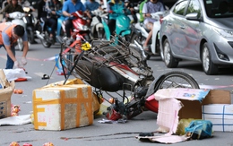 Hà Nội: Hiện trường vụ tai nạn liên hoàn khiến 1 người tử vong, 2 người bị thương nặng