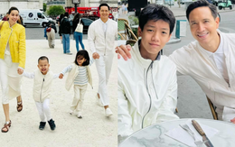 Hồ Ngọc Hà đưa 3 nhóc tỳ nghỉ hè ở Pháp, bức ảnh Subeo và Kim Lý thành tâm điểm vì chi tiết này