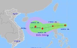 Hướng đi và thời điểm áp thấp nhiệt đới trở thành bão số 4 trên Biển Đông