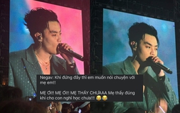 Negav phát ngôn "sốc óc" tại concert Anh Trai Say Hi: Mẹ thấy đúng khi cho con nghỉ học chưa!