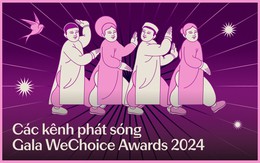 Xem trực tiếp Gala WeChoice Awards 2024 ở đâu?