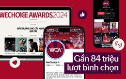 Một mùa WeChoice Awards quá đáng nhớ: Gần 84 triệu lượt bình chọn và 4,5 triệu lượt xem livestream đêm Gala, xô đổ mọi kỷ lục!