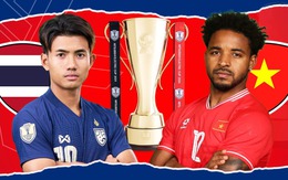 Trực tiếp Việt Nam vs Thái Lan (Chung kết AFF Cup): Xuân Son, Tuấn Hải lĩnh xướng hàng công