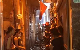 Nóng: Cháy nhà trong ngõ ở Hà Nội khiến cả 5 người tử vong