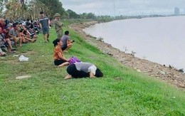 Vụ bố ôm 2 con nhỏ nhảy sông tự tử: Đã tìm thấy thi thể 2 cháu bé