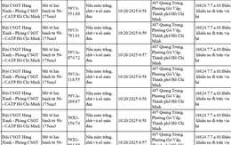 144 xe máy đi trên vỉa hè có biển số sau nhanh chóng nộp phạt nguội theo Nghị định 168