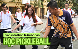 Không đâu sướng bằng ở NEU: Pickleball trở thành môn học thể chất, sinh viên tranh nhau đăng ký