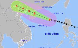 Tin mới nhất về bão số 11 Matmo: Giật cấp 15 gây mưa rất to, 6 tỉnh sau đặc biệt chú ý