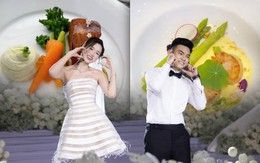 Cận cảnh tiệc cưới Đỗ Hà và Viết Vương tại Hà Nội: Một chi tiết tinh tế chưa từng thấy!