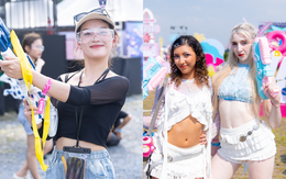 NGAY LÚC NÀY: Nắng khủng khiếp cũng không cản trở gái xinh mặc chất đổ bộ WATERBOMB HOCHIMINH!