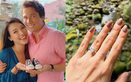 Chồng cũ MC Hoàng Oanh quỳ gối cầu hôn bạn gái mới sau 3 năm ly hôn