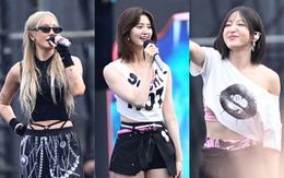 4 "chị đại Kpop" EXID đội mưa phá đảo WATERBOMB, fan phấn khích hú hét quá trời!