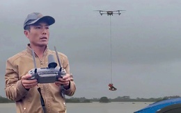 Chân dung người đàn ông dùng drone cứu nạn nhân kẹt giữa dòng lũ ở Đắk Lắk