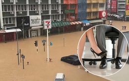 Thuê khách sạn cùng tình nhân nhưng bị mắc kẹt do lũ lụt, người đàn ông "đứng hình" khi được giải cứu