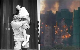 Chân dung lính cứu hoả qua đời trong vụ cháy chung cư ở Hong Kong (Trung Quốc): Xót xa lời nhắn cuối