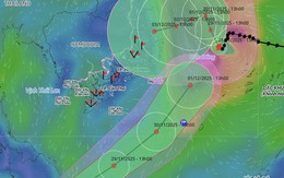 Xuất hiện áp thấp nhiệt đới giật cấp 9 hướng vào Nam Biển Đông, bão số 15 luẩn quẩn đổi hướng