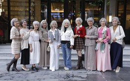 “Hội Tóc Bạc Lấp Lánh” slay nhất Thủ đô: Chúng tôi không phải phú bà