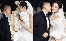 Đám cưới Hoa hậu Đỗ Hà - Viết Vương tại Hà Nội: Cô dâu nức nở "Em yêu anh, chồng yêu của em!"
