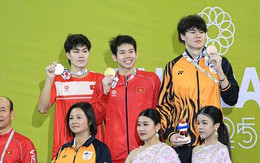 Quang Thuấn - em trai Ánh Viên bơi "out trình", xuất sắc giành HCV SEA Games