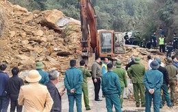 Vụ sạt lở vùi lấp nhiều người trên quốc lộ: Xác định 5 người thương vong