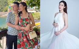 Đỗ Mỹ Linh cùng Chủ tịch Hà Nội FC vi vu du lịch giữa nghi vấn Hoa hậu mang bầu con thứ 2