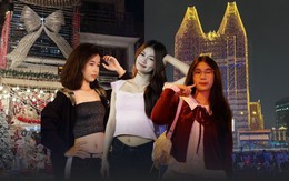 Đêm 24/12: Hàng Mã quá khác lạ, du khách chen chúc nhau chụp ảnh ở Nhà thờ Đức Bà