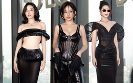 Thảm đỏ show Đỗ Long: Kỳ Duyên "quá bén" bên cạnh Thiên Ân, suýt không nhận ra Huyền Baby