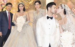 Toàn cảnh siêu lễ cưới của Tiên Nguyễn và chồng gốc Dubai: Cô dâu chú rể tình tứ, gia đình tỷ phú đến dàn khách mời "quá vuýp"!