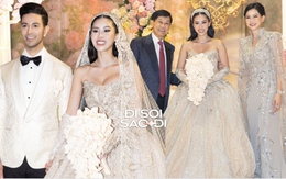 Trọn vẹn siêu lễ cưới của Tiên Nguyễn và chồng gốc Dubai: Dâu rể gấp đôi visual, gia đình tỷ phú đến dàn khách mời "quá vuýp"!