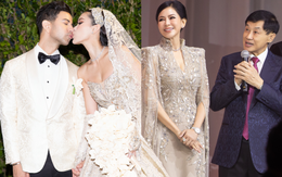 Lễ cưới của Tiên Nguyễn và chồng gốc Dubai: Cô dâu chú rể khoá môi ngọt ngào, tỷ phú Johnathan Hạnh Nguyễn phát biểu song ngữ!