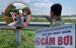 Vụ 2 sinh viên tử vong khi quay clip diễn tả cứu người bị đuối nước: Người dân kể lại khoảnh khắc kinh hoàng