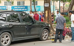 Vụ nữ sinh khóc nức nở khi bị ô tô tông đứt lìa chân: Danh tính lái xe BMW X3