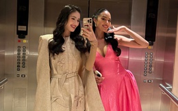Hoa hậu Ý Nhi mặc trang phục gây "tức mắt", đọ sắc ra sao với ứng viên số 1 Miss World mà bùng tranh cãi?