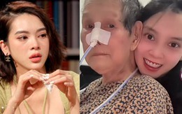 Bà ngoại Quỳnh Lương qua đời vì uống phải thuốc giả, Lê Giang cùng dàn sao đồng loạt chia buồn