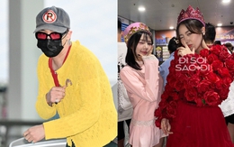 "Lễ hội" đón G-Dragon chưa từng có tại Nội Bài: Xuất hiện quá nhiều “anh Long”!