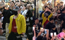 ĐÂY RỒI: G-Dragon đã xuất hiện, cả Nội Bài bùng nổ!