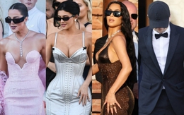 Đám cưới tỷ phú Jeff Bezos: Kim Kardashian - Kylie Jenner sexy "ná thở", Leonardo DiCaprio cúi gằm mặt khác thường