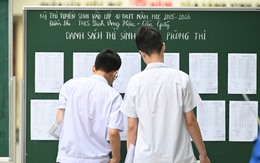 Thi vào lớp 10 Hà Nội buổi cuối cùng: Bắt đầu tính giờ làm bài môn Toán, liệu có "dễ thở"?