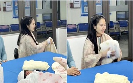 Sở hữu mặt mộc sau sinh đẹp như "thần tiên tỷ tỷ", sản phụ trẻ khiến dân tình rủ nhau truy lùng danh tính