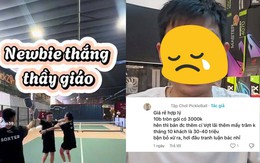 Hóng drama Pickleball Hà Nội: Thầy thu 300k/giờ, lịch kín cả tuần nhưng xem đánh không khác gì "newbie"?