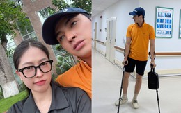 Diễn viên Bình An chấn thương nặng do đá bóng, thái độ của Á hậu Phương Nga gây chú ý