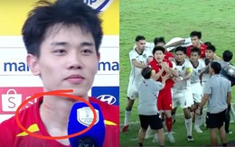 Cổ Đình Bắc xuất hiện nhiều vết cào cấu từ cầu thủ Indonesia