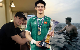 Thủ môn cao 1m91 của U23 Việt Nam lộ loạt ảnh đời thường "hết nước chấm"